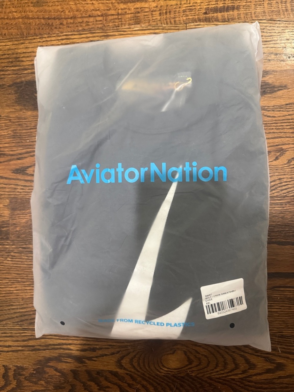 Aviator Nation/Charcoal Gray Sweatshirt w/ Lightning Bolt/NIB/NEW! SEALED! XXL! - Picture 6 of 14